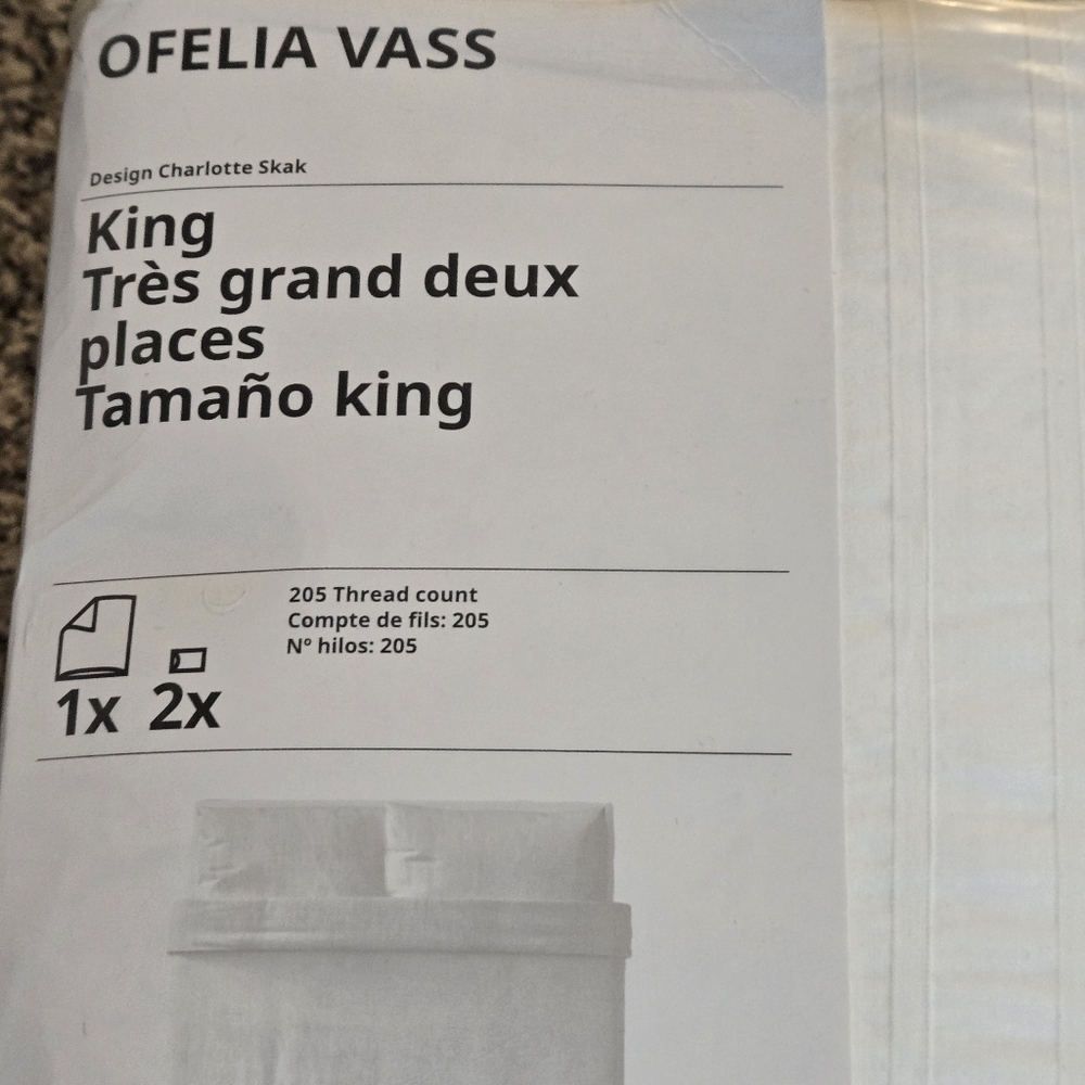 100% Cotton Elegant White Duvet Set - Picture 7 of 11